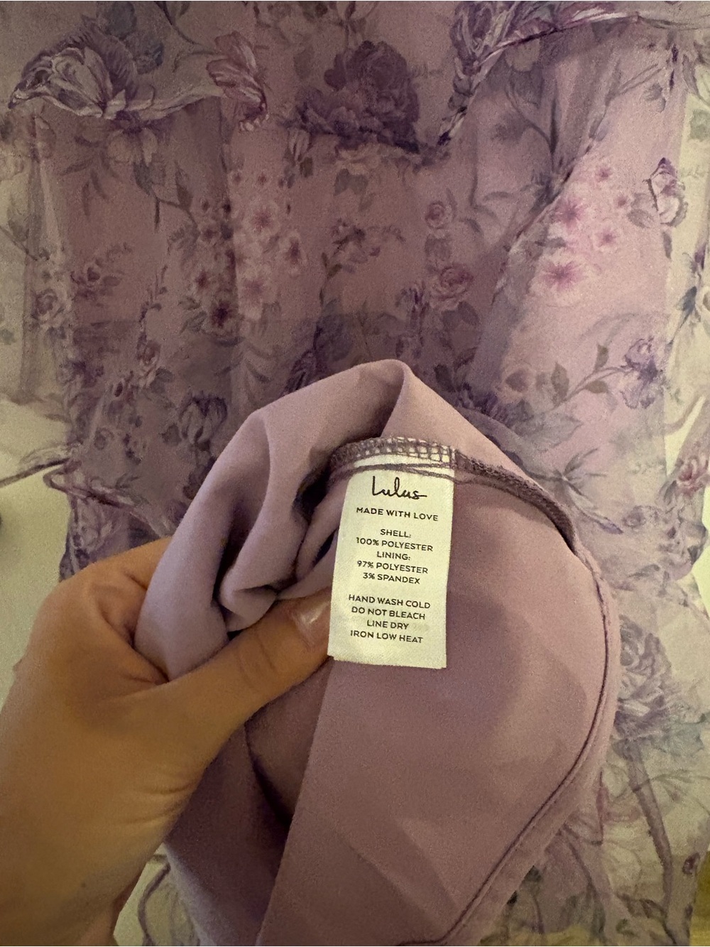 Lulus Oh-So Stunning Purple Floral Organza Tiered Midi Dress - Picture 9 of 12
